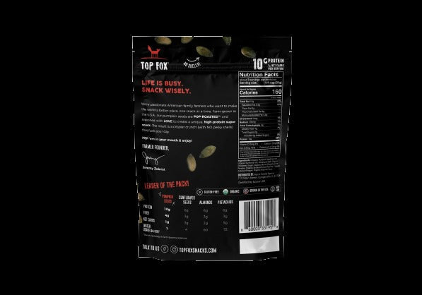 Spicy Chipotle Roasted Pumpkin Seeds (6 Pack Case)