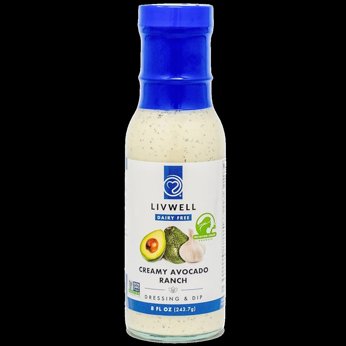 Creamy Avocado Ranch Dairy-Free Dressing & Dip