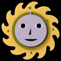 Everybody Clock - Yellow/Green/Purple