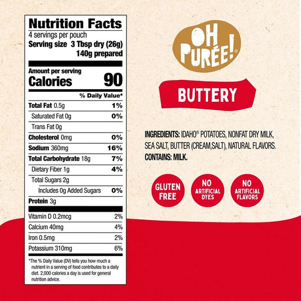 Buttery Instant Mashed Potatoes