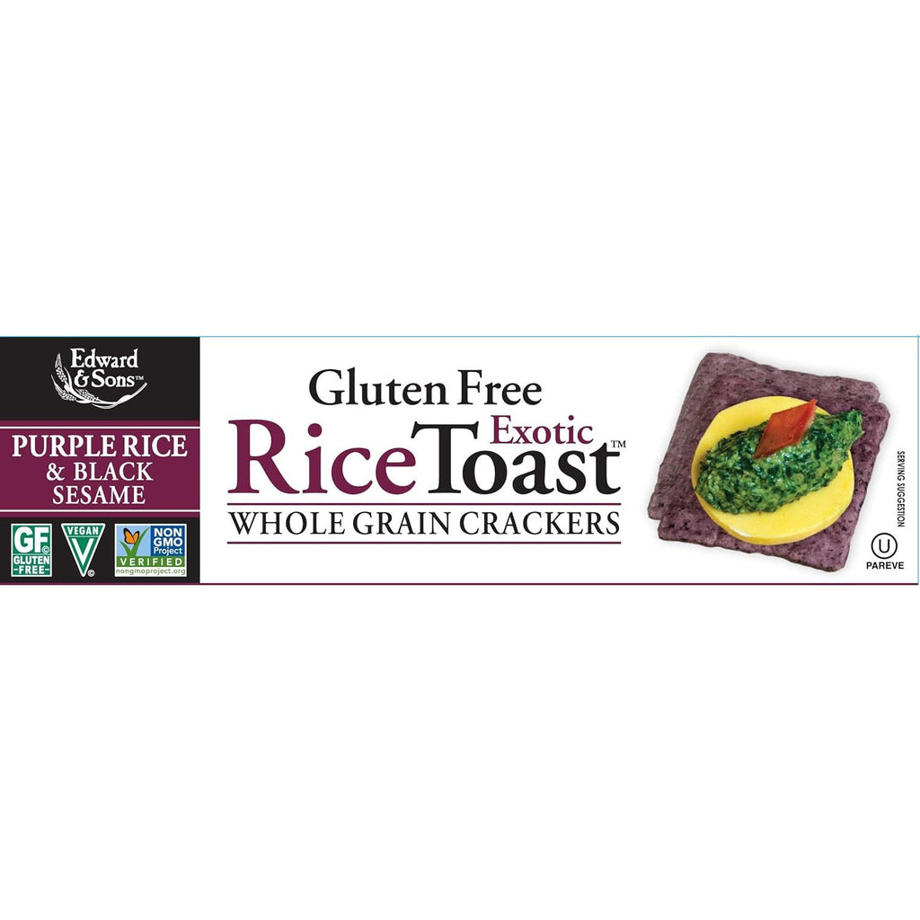 Purple & Black Sesame Rice Toast