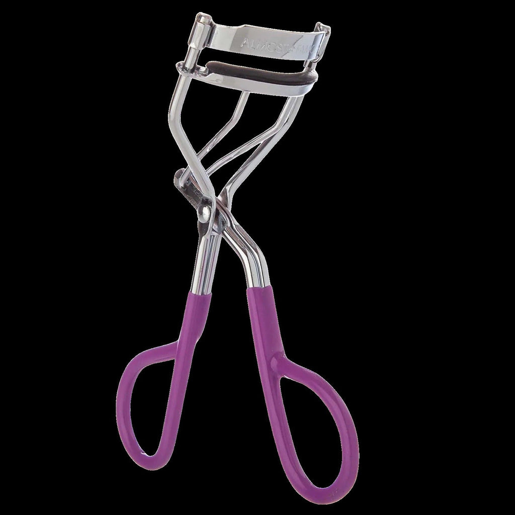 Chrome 'No Pinch' Eyelash Curler - Purple