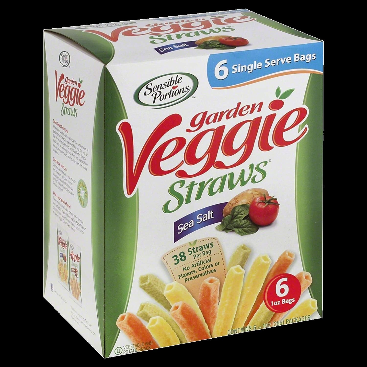 Veggie Straws Sea Salt (6 Pack)