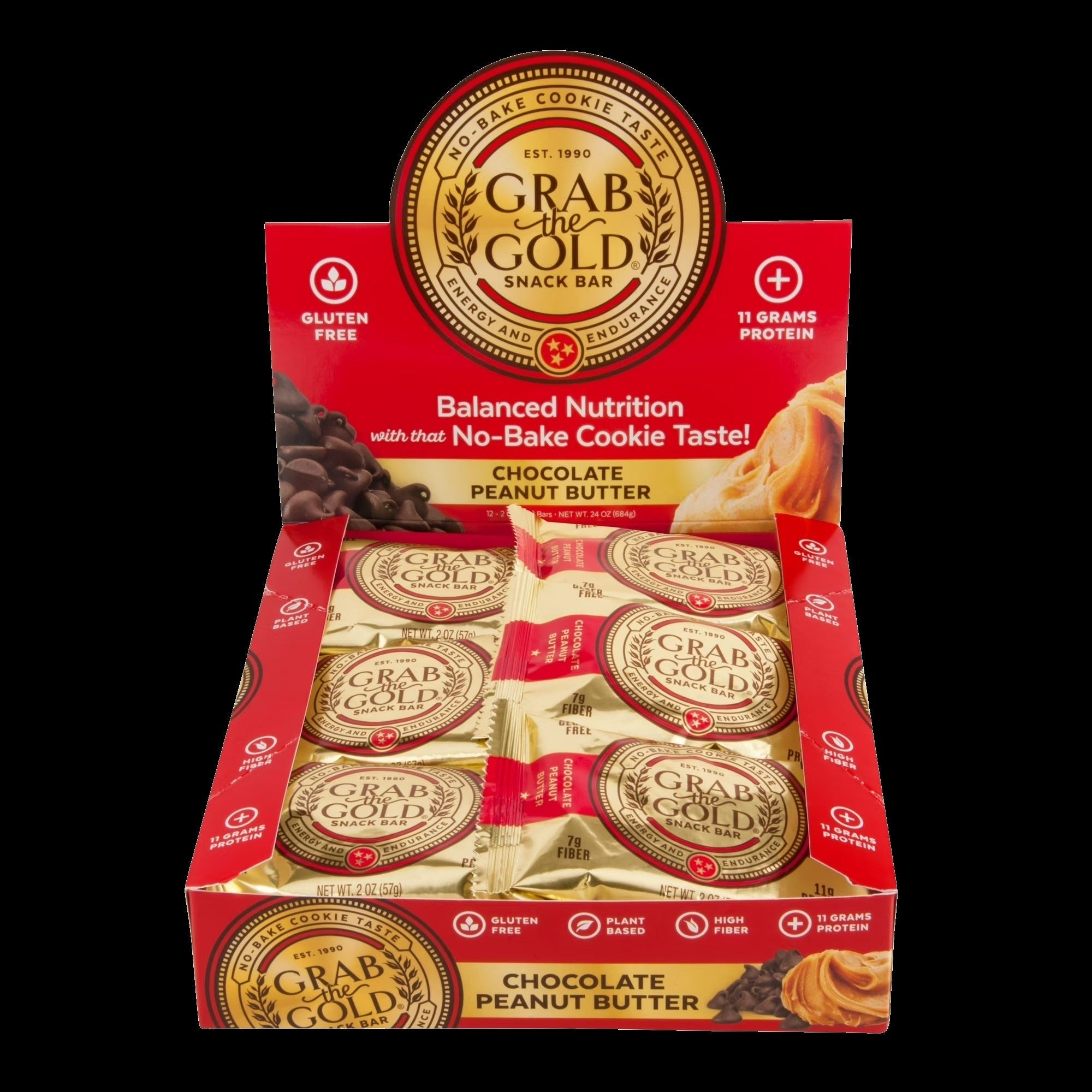 Chocolate Peanut Butter Snack Bars (12 CT)