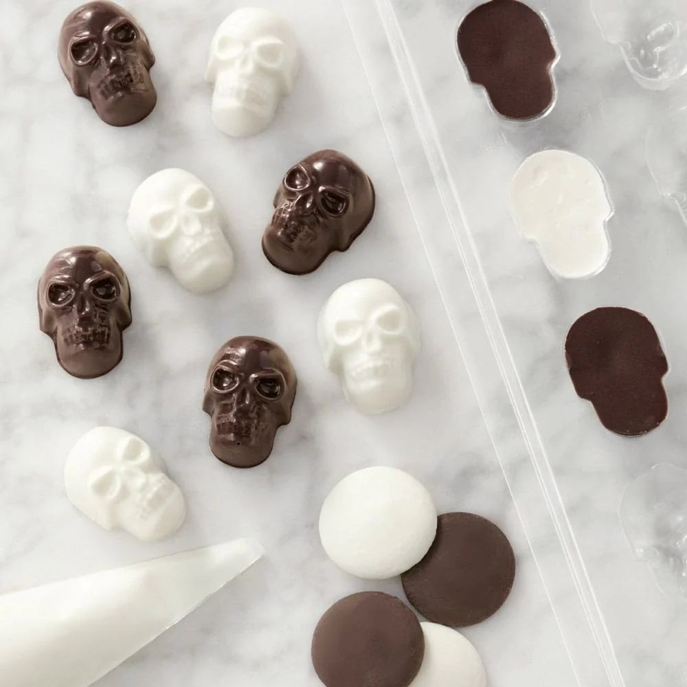 Halloween Mold Skulls Mini Decorations