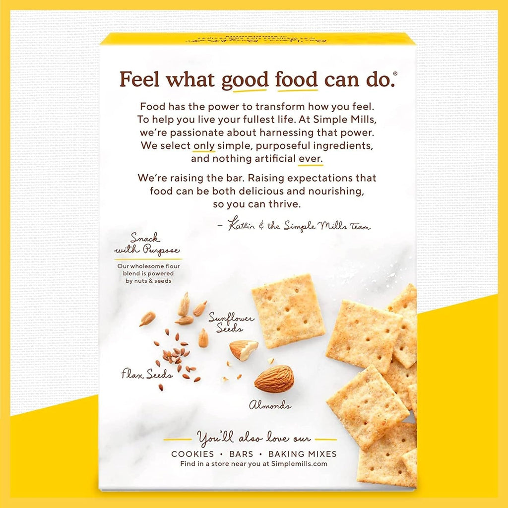 Rosemary & Sea Salt Almond Flour Crackers