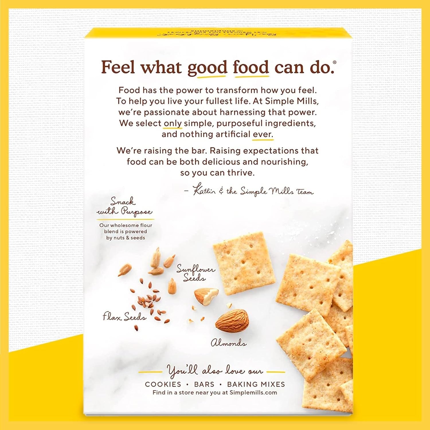 Rosemary & Sea Salt Almond Flour Crackers