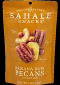 Banana Rum Pecans Snack Mix