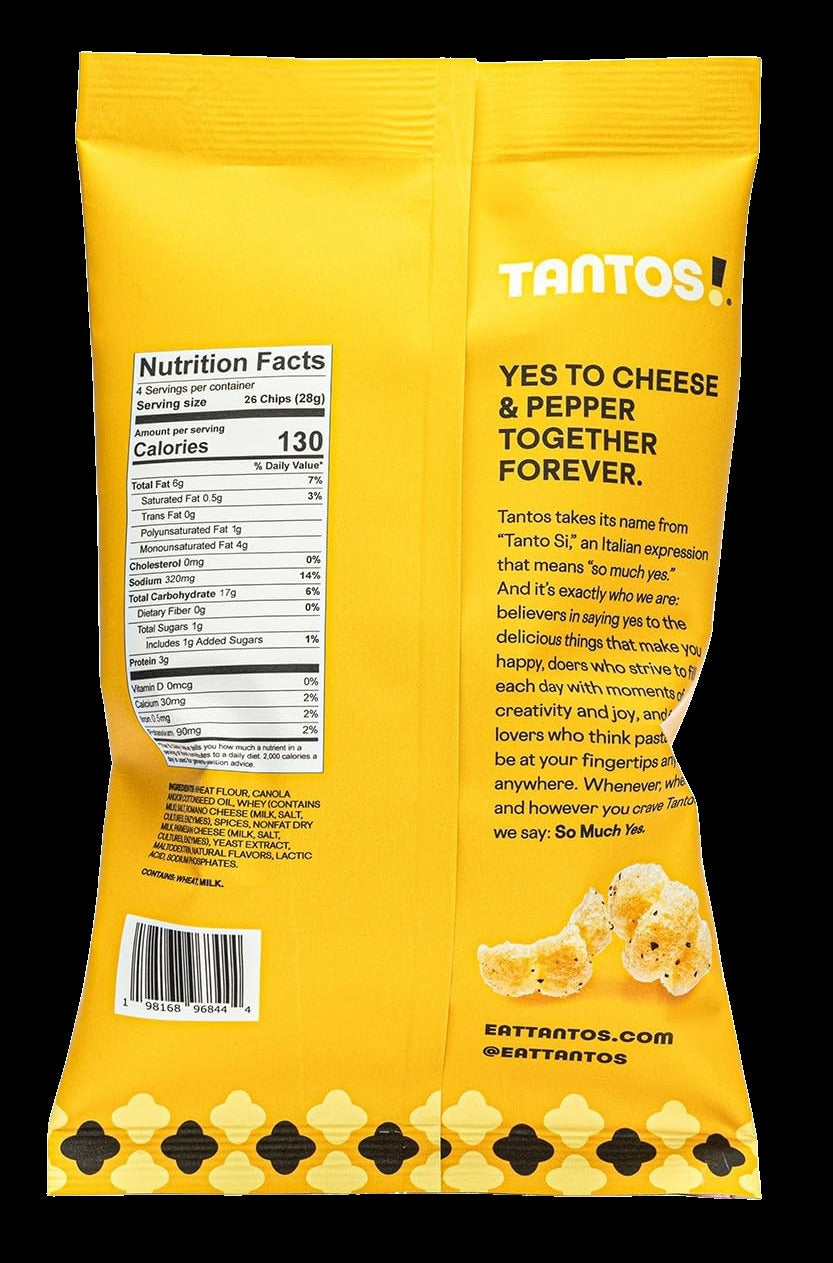 Puffed Pasta Chip - Cacio e Pepe Flavor