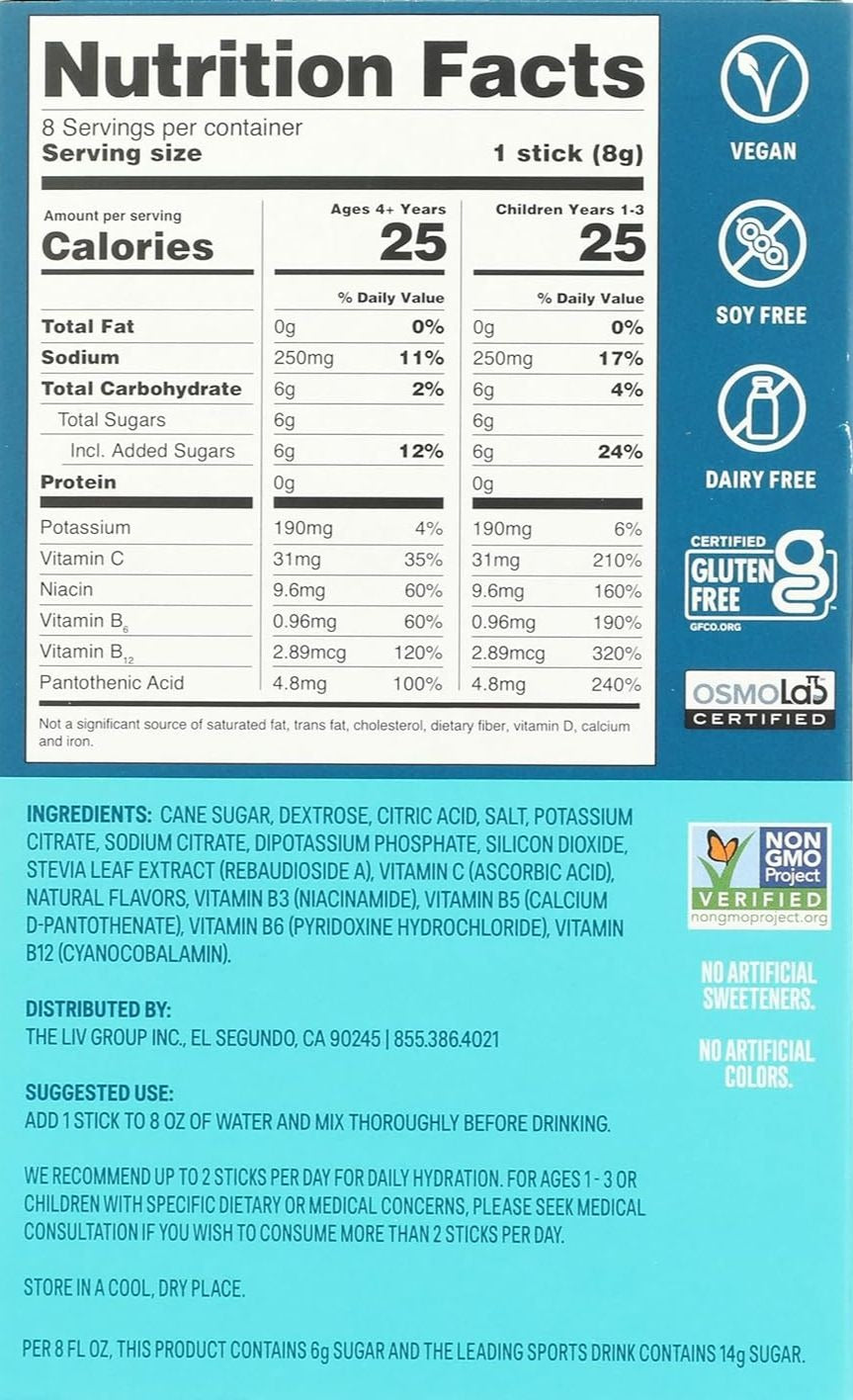 Tropical Punch Kids Electrolyte Drink Mix (8 CT)