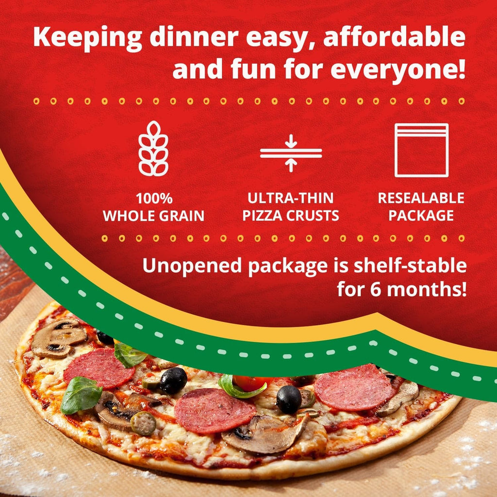 Ultra Thin Pizza Crust 12 Inch