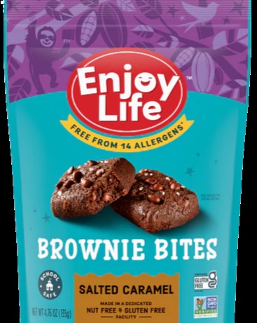 Salted Caramel Brownie Bites