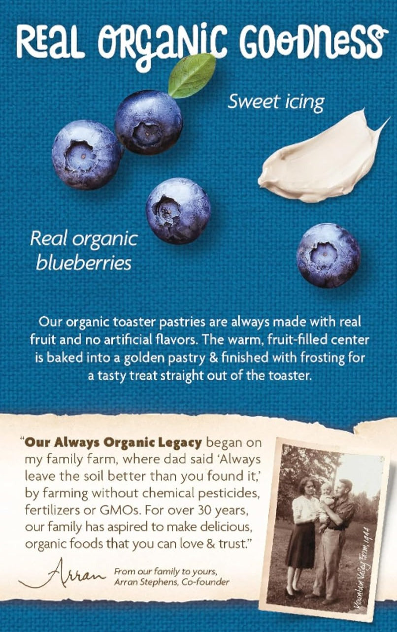 Frosted Buncha Blueberries Toaster Pastries