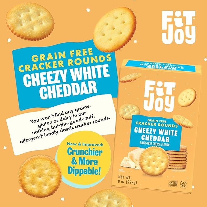 Cheezy White Cheddar Crackers