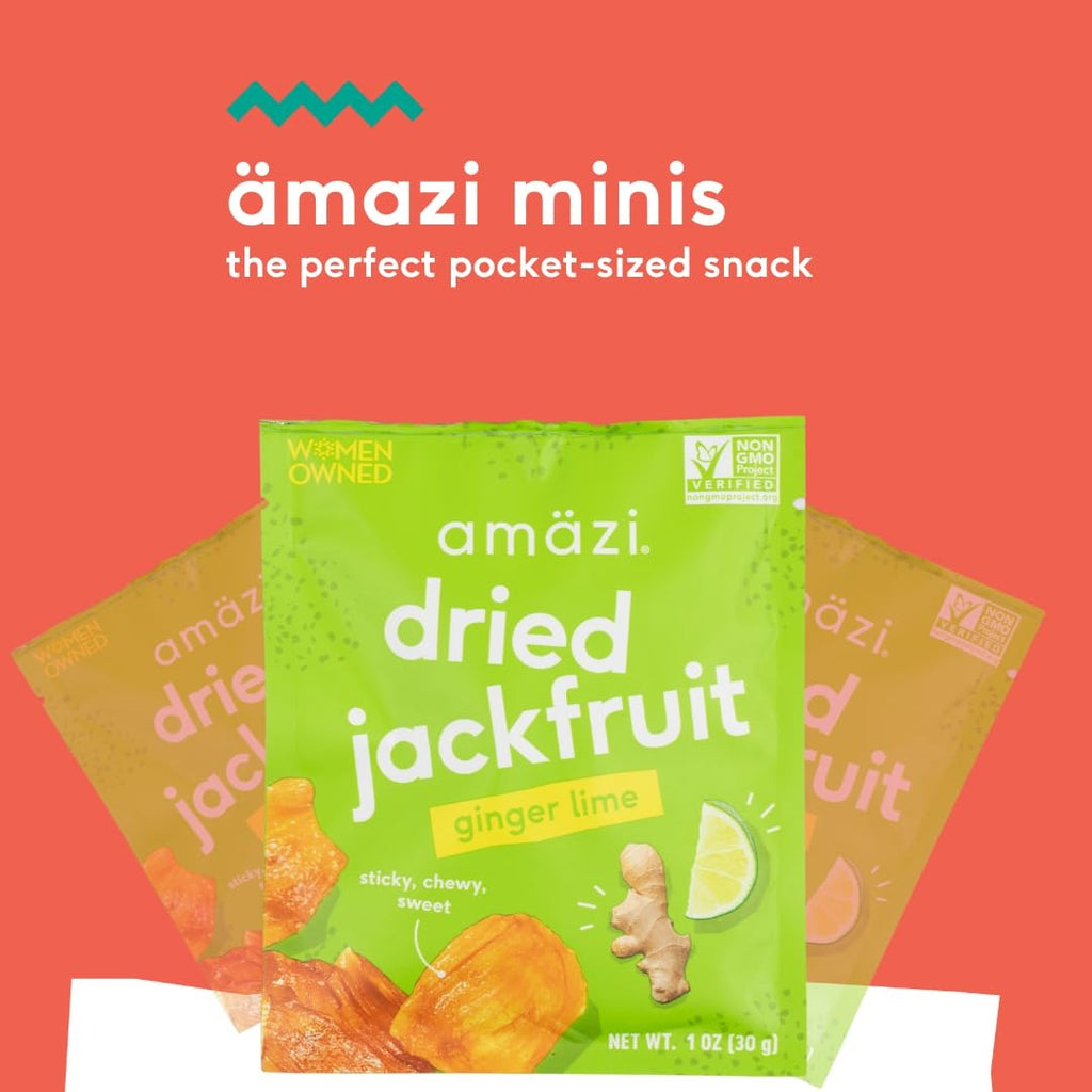 Ginger Lime Dried Jackfruit (12 Pack)