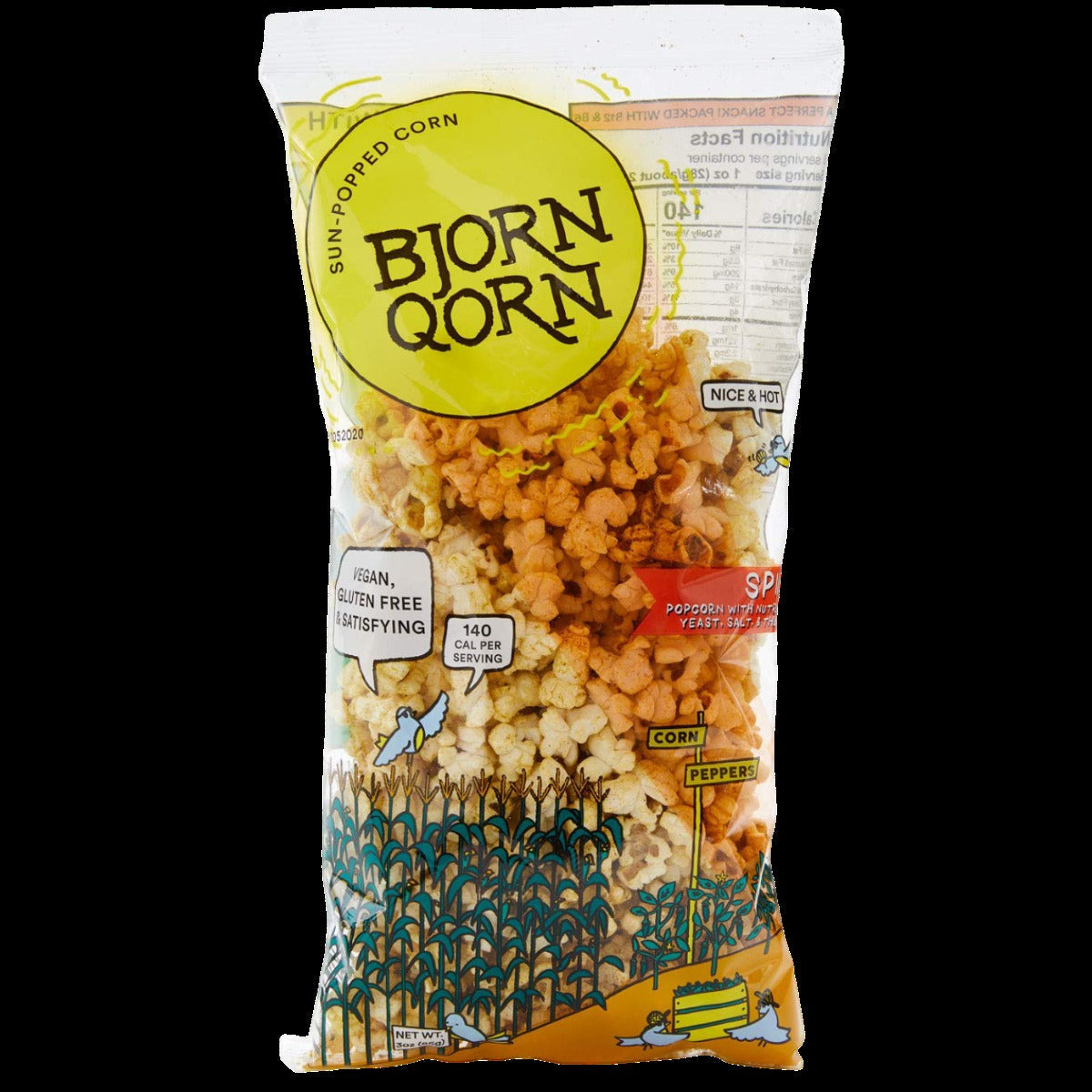 Spicy Sun-Popped Popcorn