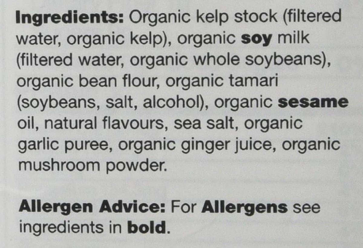 Organic Ramen Broth