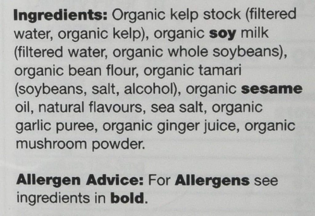 Organic Ramen Broth