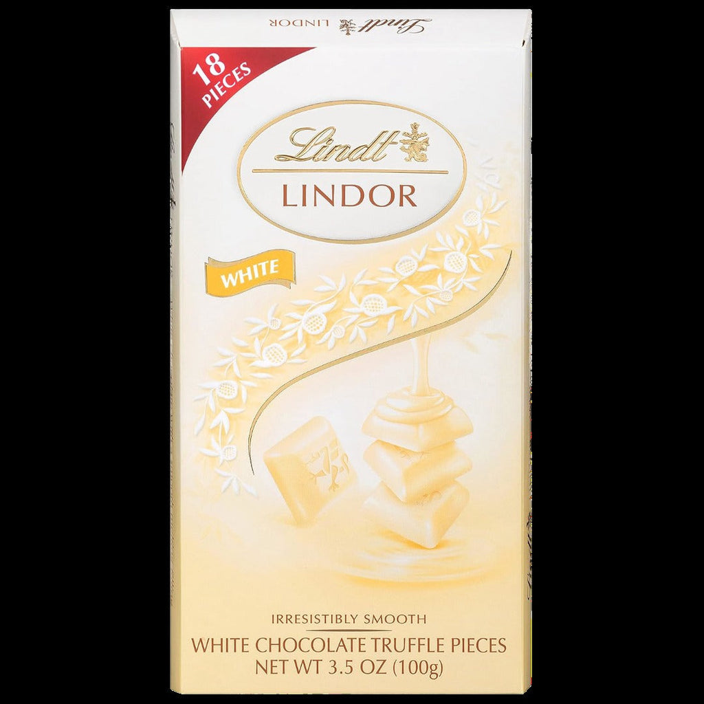 Lindt Lindor White Chocolate Candy Truffle Bar