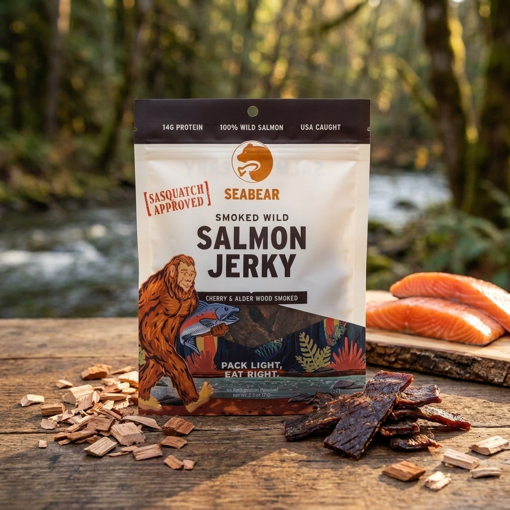 Sasquatch Salmon Jerky