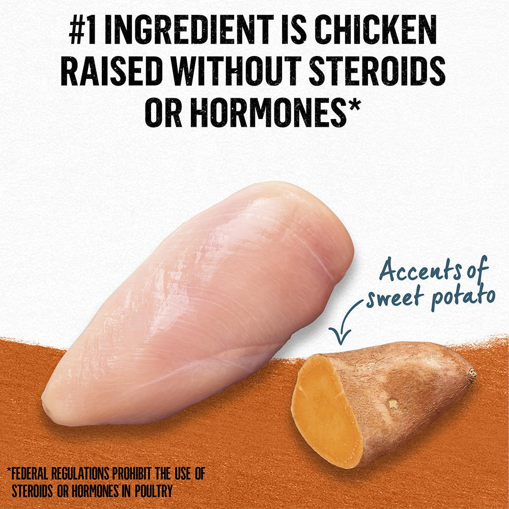 Grain Free Chicken & Sweet Potato Pate Cat Food (12 Pack)