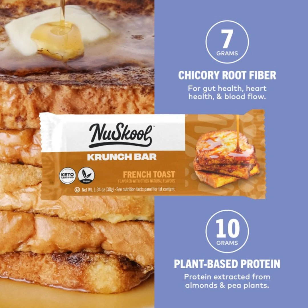 Keto French Toast Bars