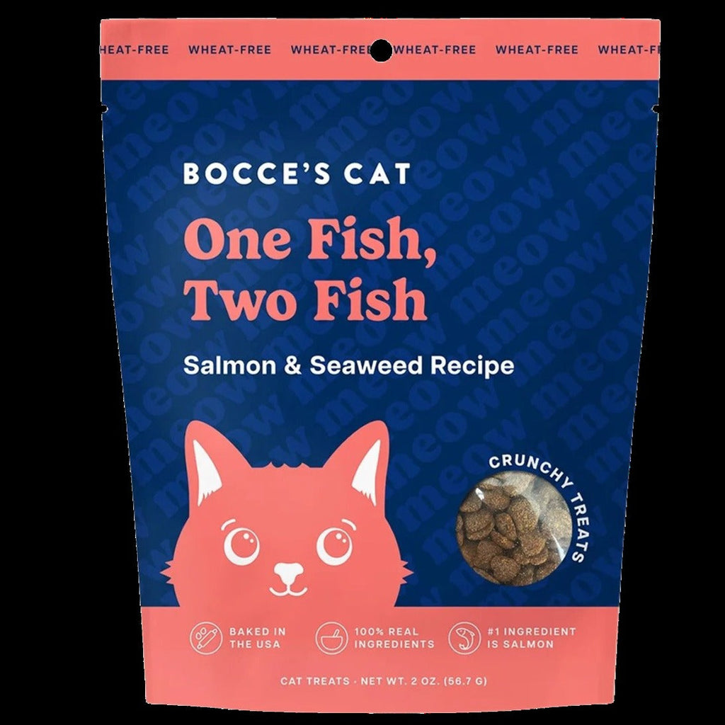 Salmon & Seaweed Crunchy Chewy Cat Treats