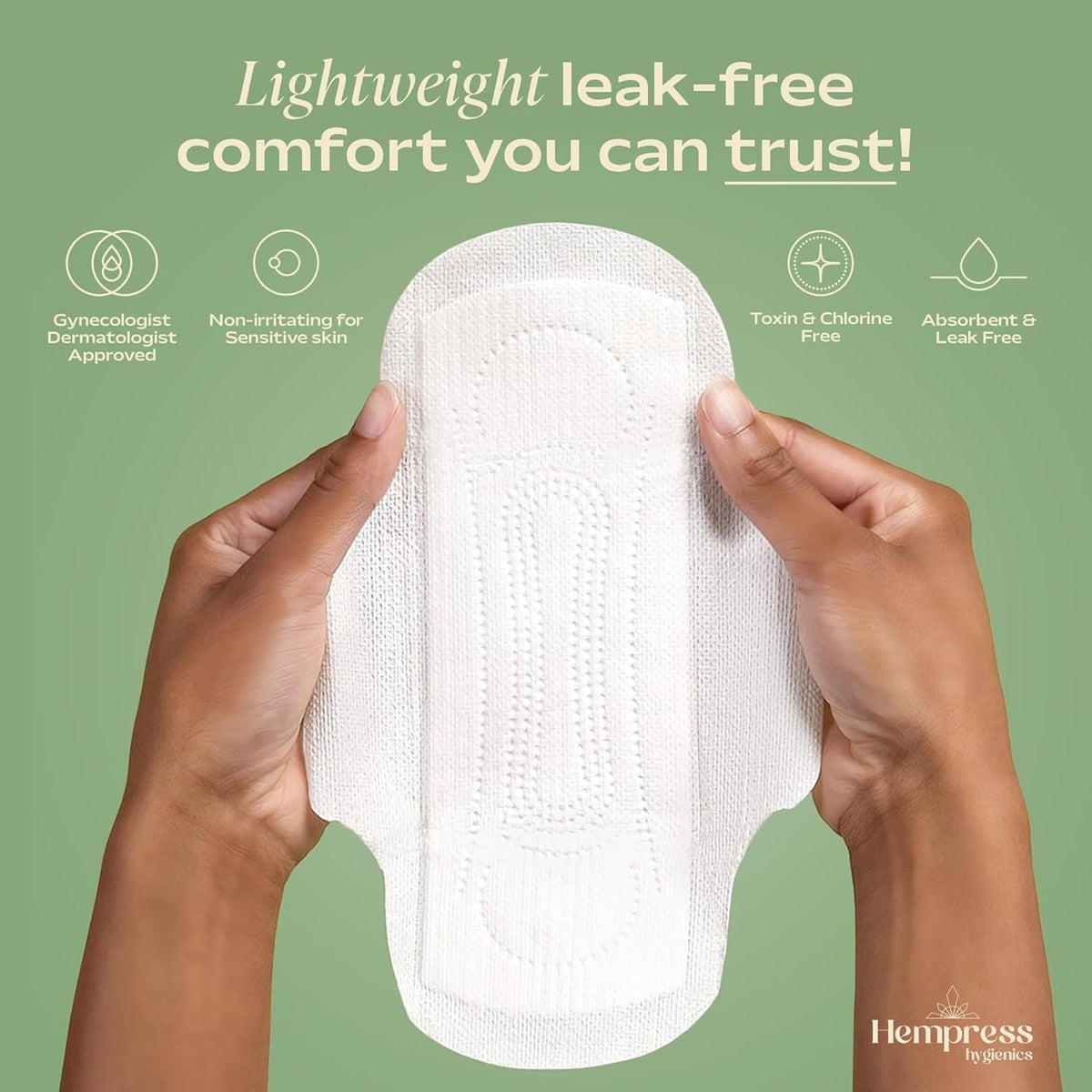 Hemp Night Regular Pads (12 CT)