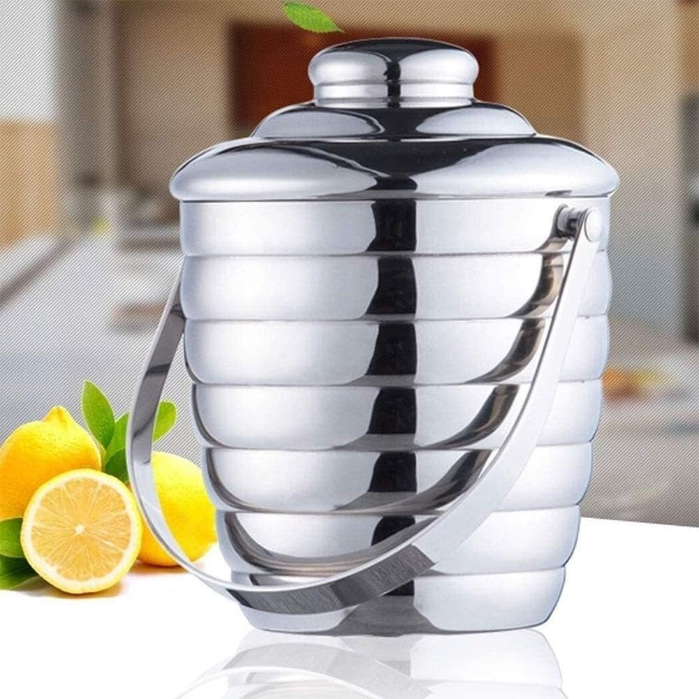 Stainless Steel Ice Bucket Set