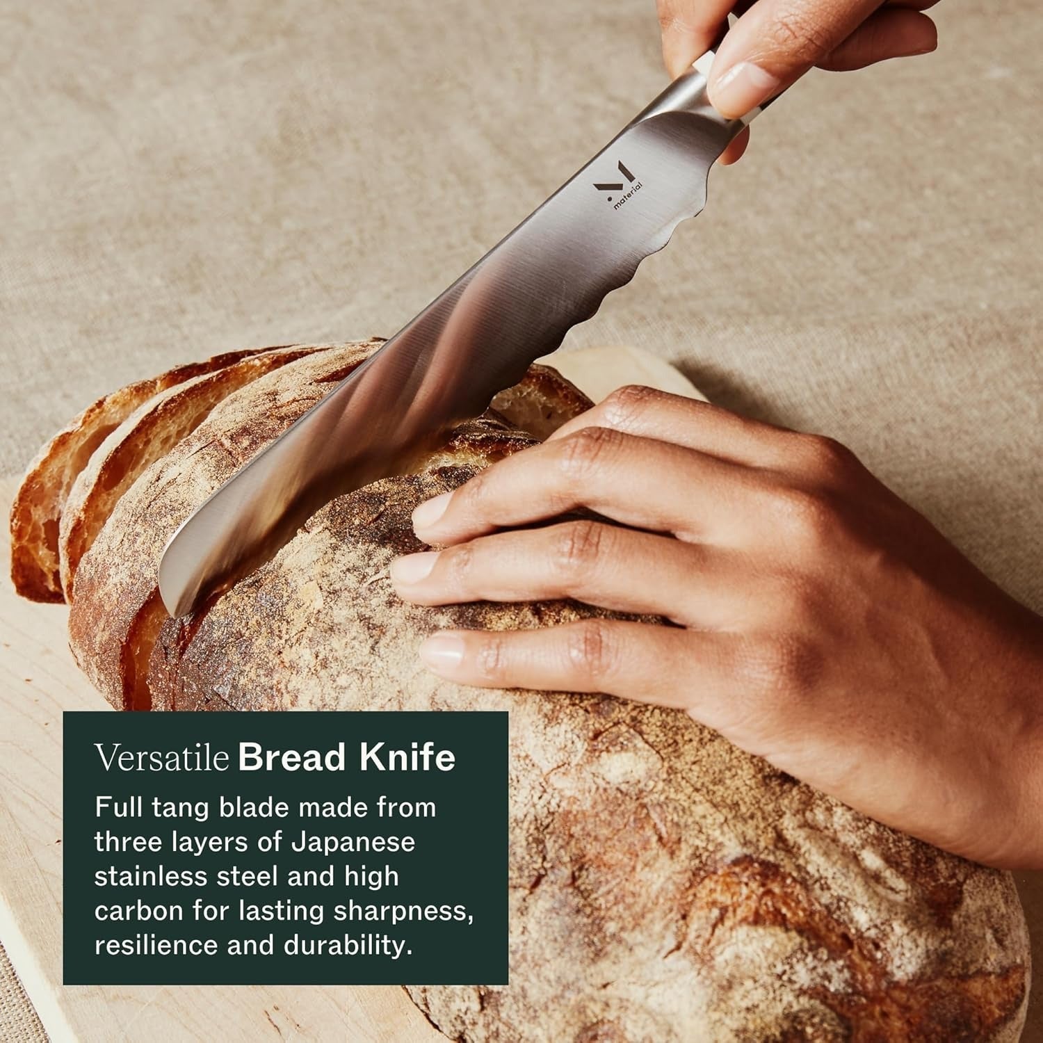 The 6 inch Serrated Knife