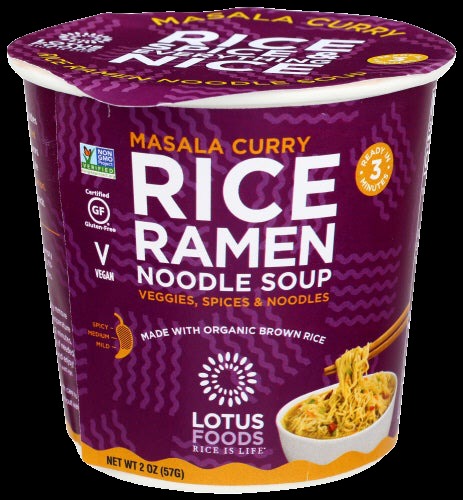Noodle Brown Rice Cup Masala