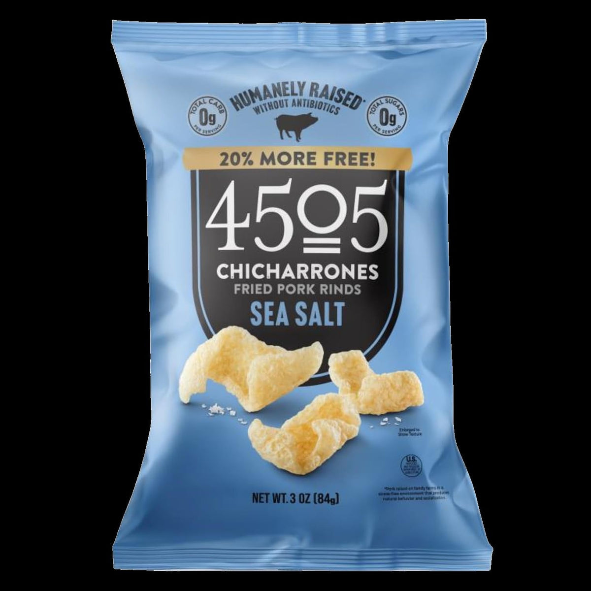 Sea Salt Fried Pork Rinds