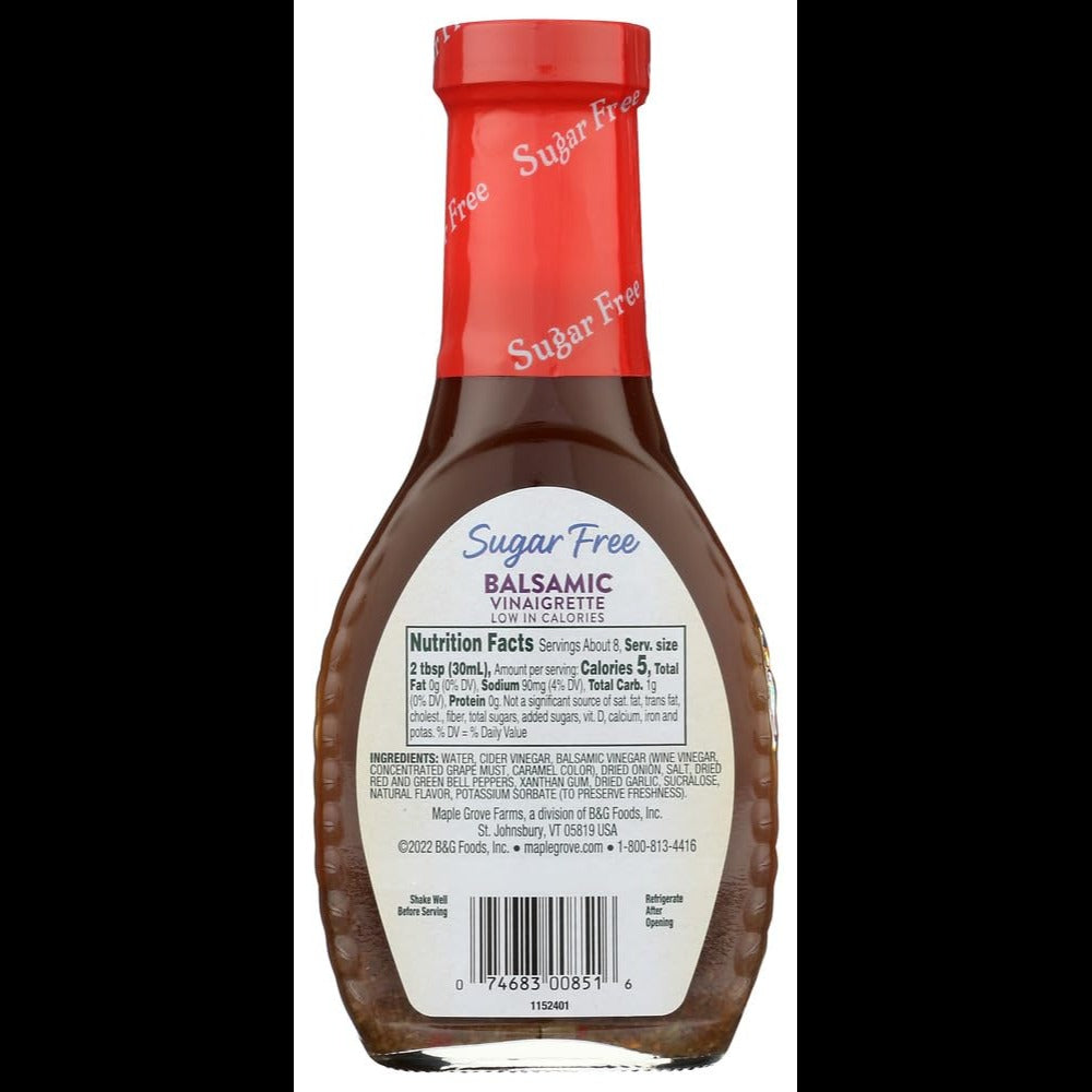 Sugar Free Balsamic Vinaigrette Dressing