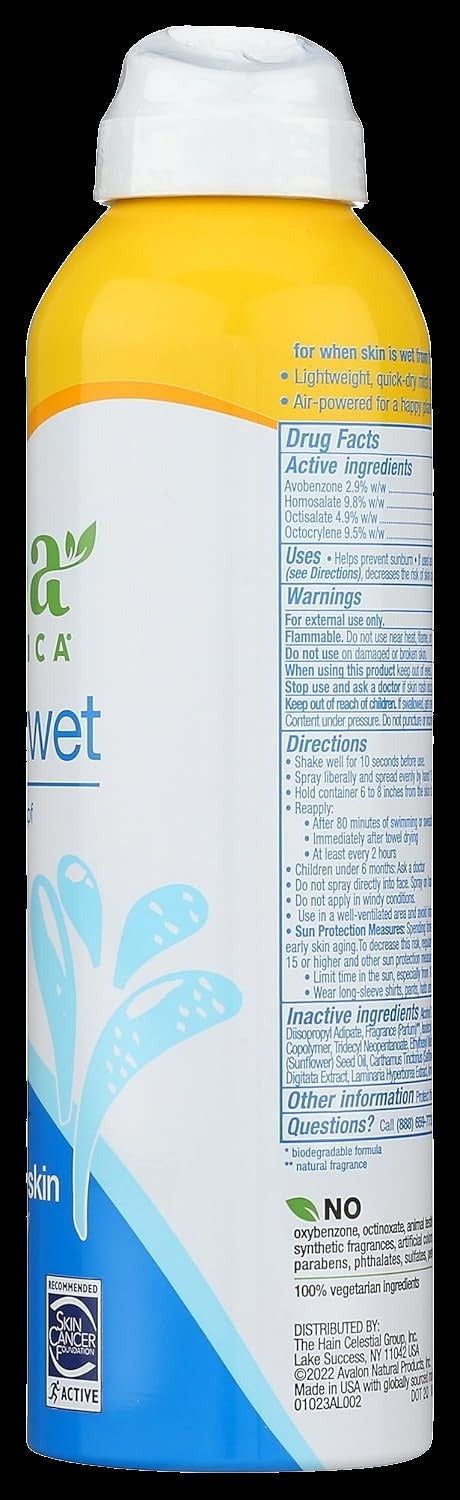 Botanica While Wet Sunscreen Spray SPF 30