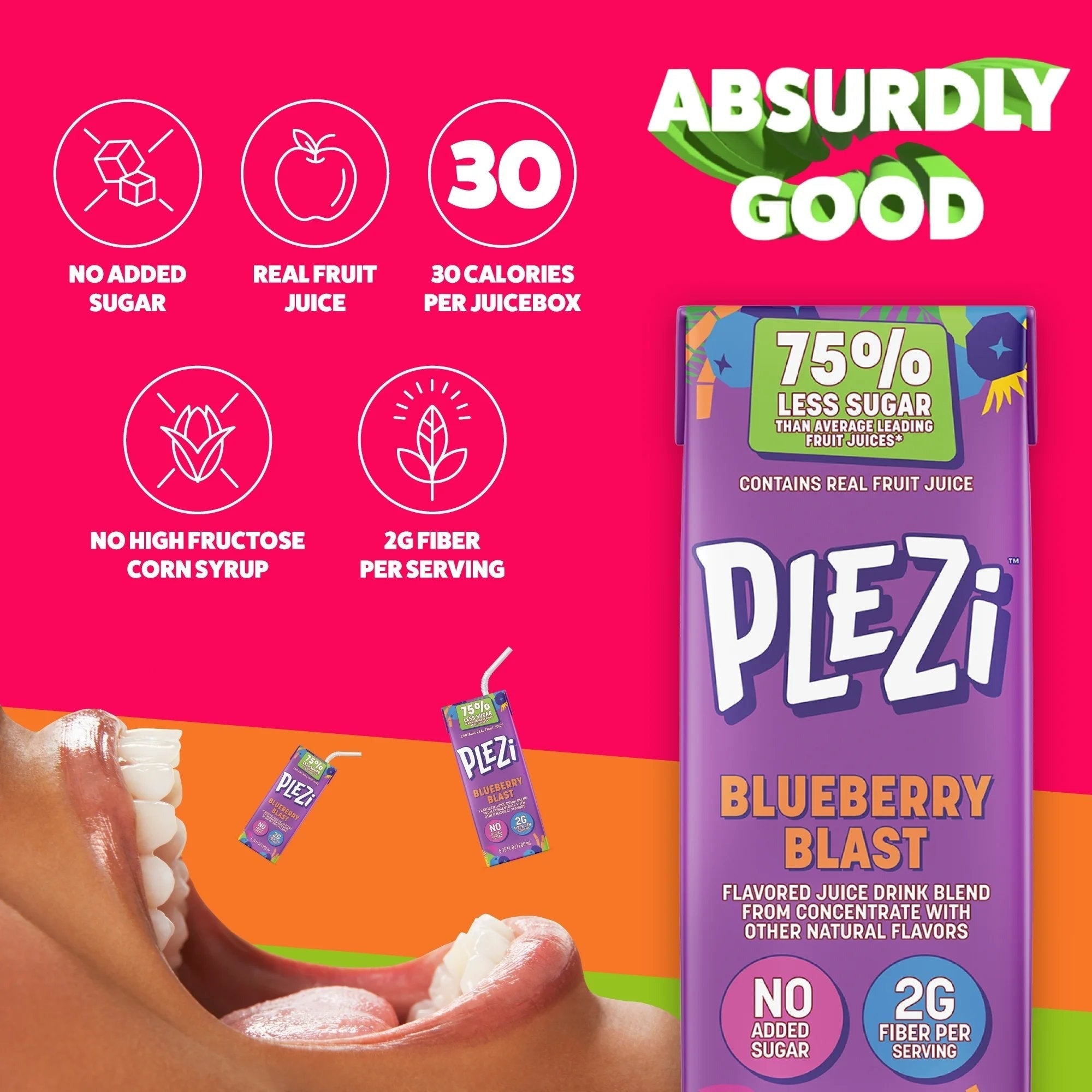 Blueberry Blast Juice Kids (8 Pack)