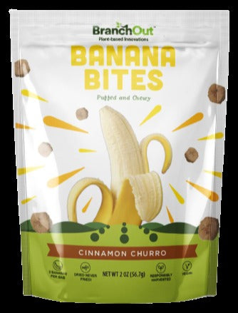 Banana Bites Cinnamon Churro