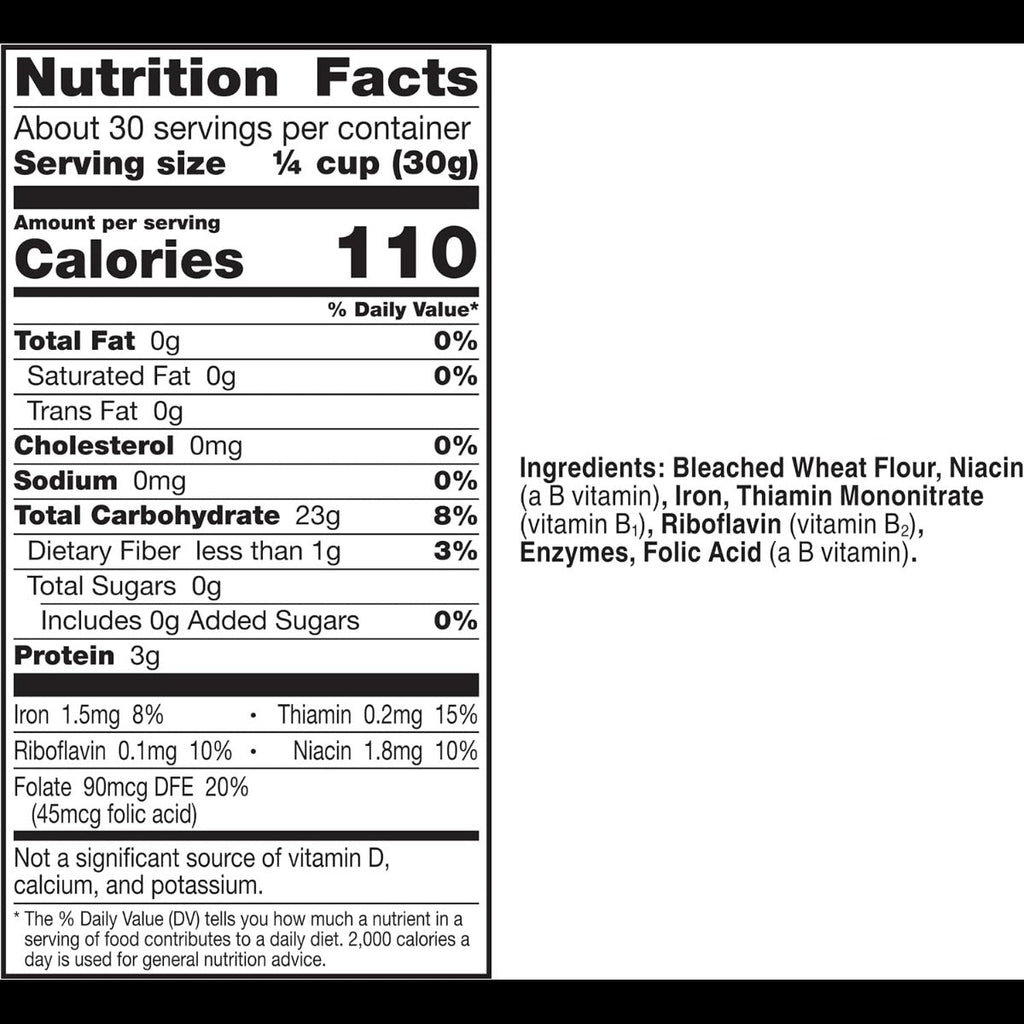 Bleached Enriched Pre-Sifted All Purpose Flour