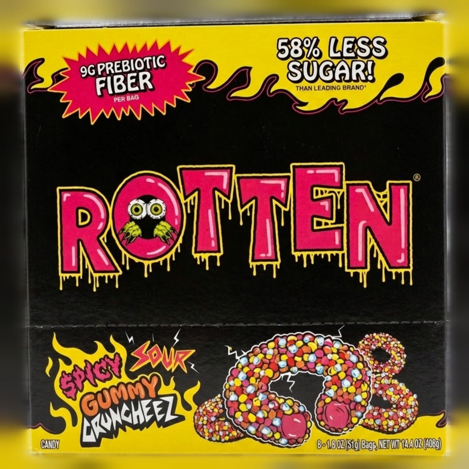 Sour-Spicy Gummy Cruncheez