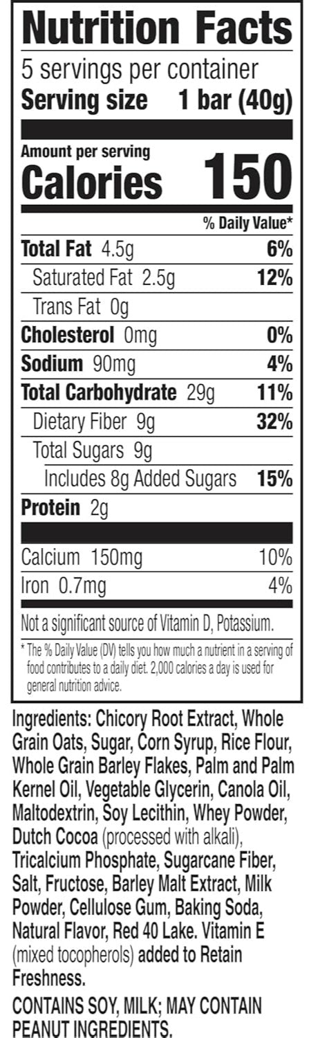 Chewy Bars - Oats & Chocolate Strawberry (5 CT)