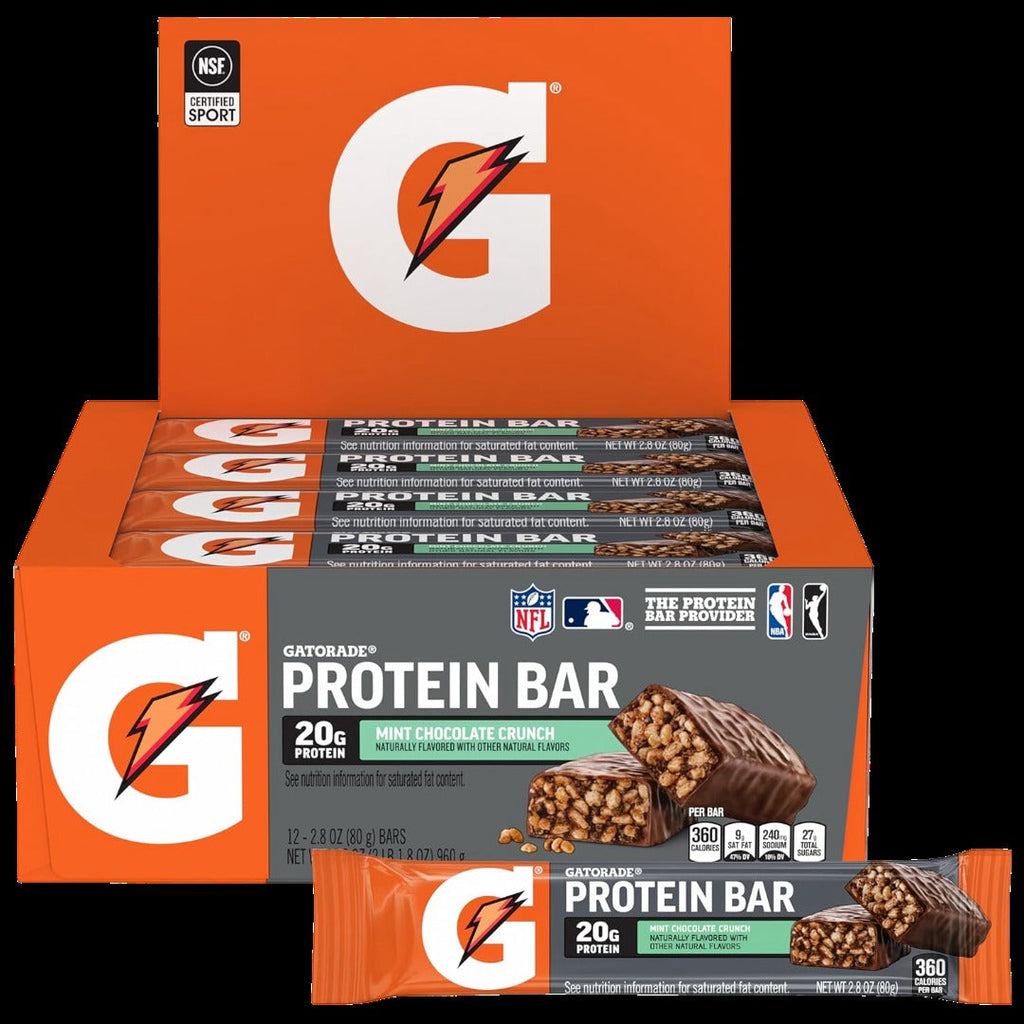 Whey Protein Bars Mint Chocolate Crunch (12 CT)