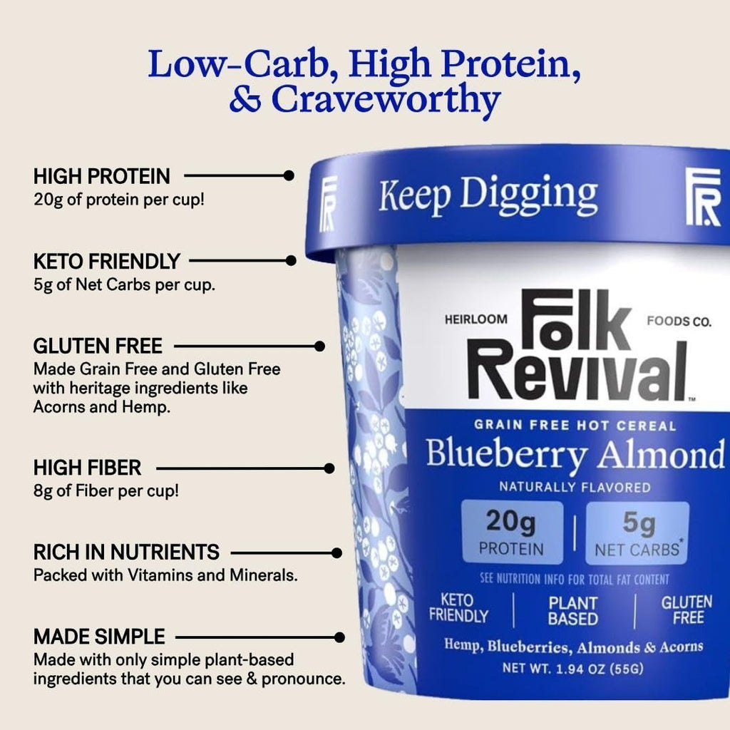 Blueberry Almond Hot Cereal (6 CT)