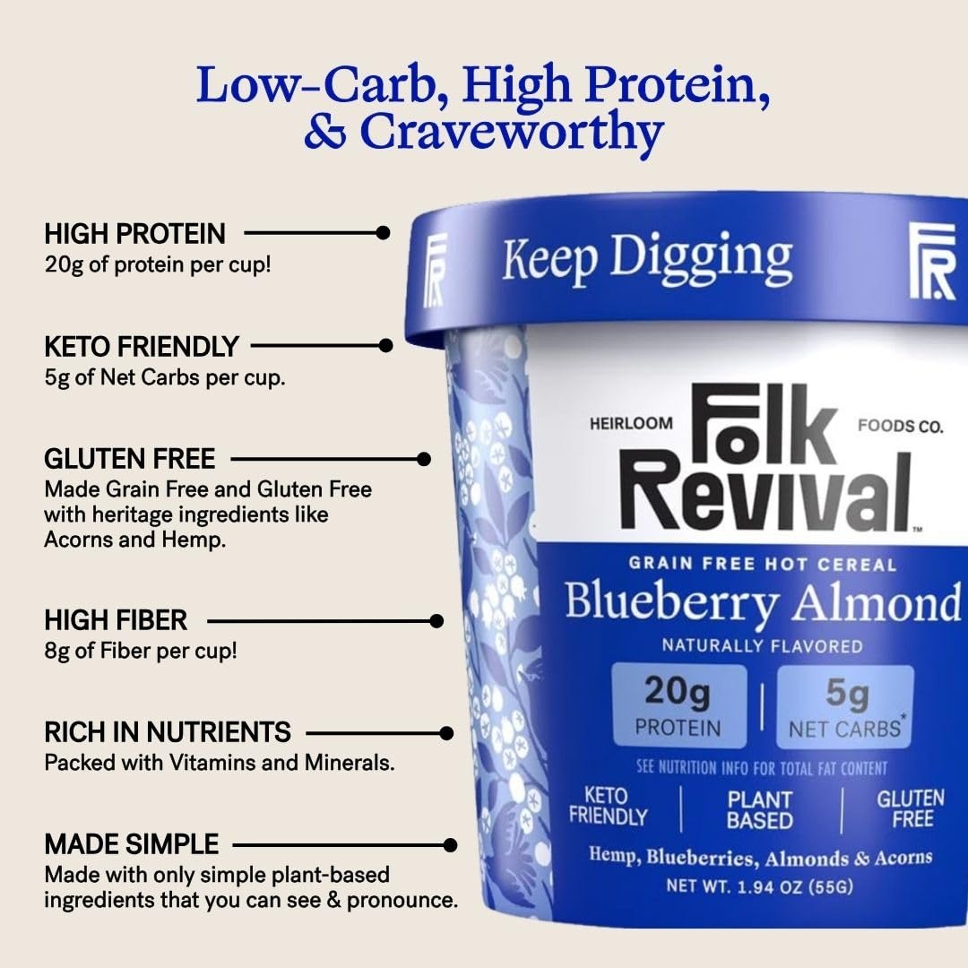Blueberry Almond Hot Cereal (6 CT)