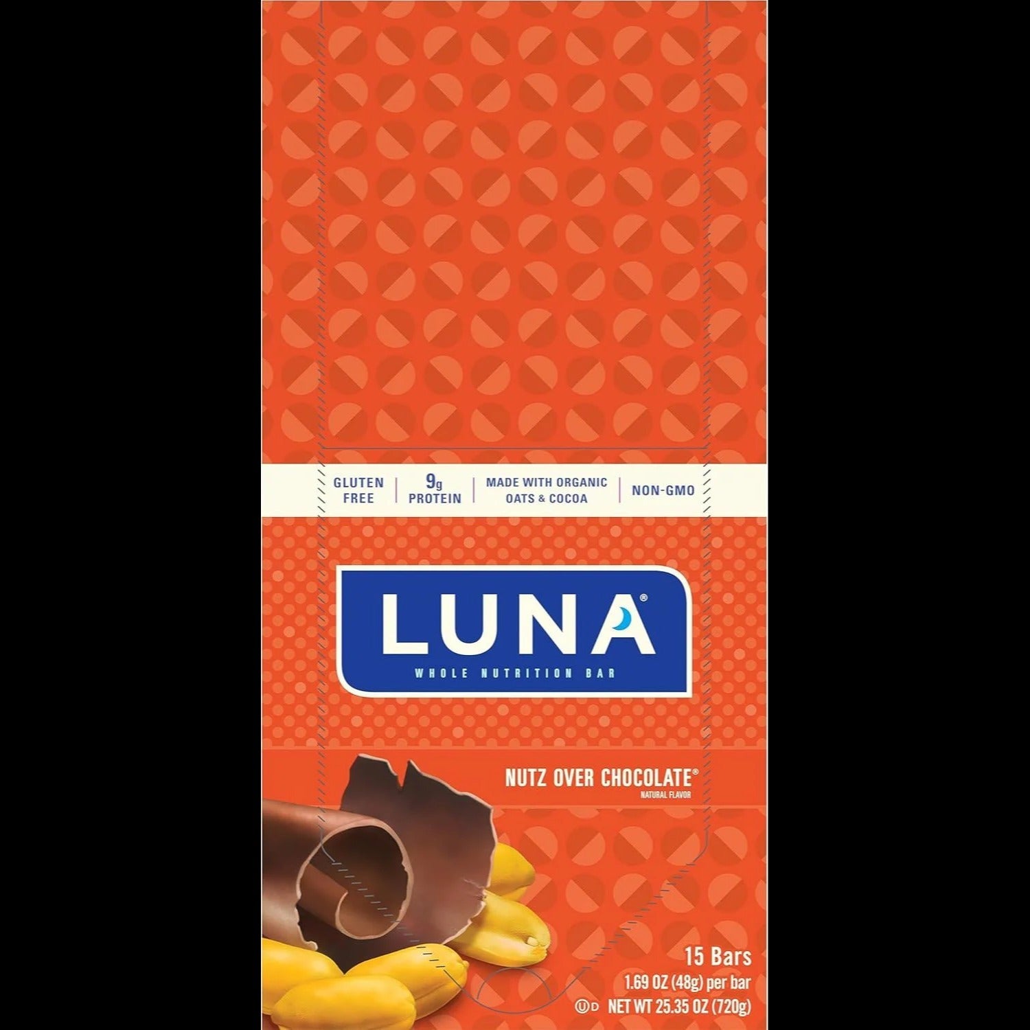 Nutz Over Chocolate Nutrition Bars (15 CT)