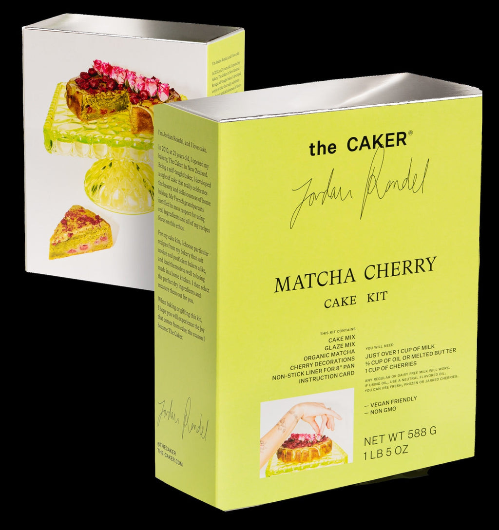 Matcha Cherry Cake Kit