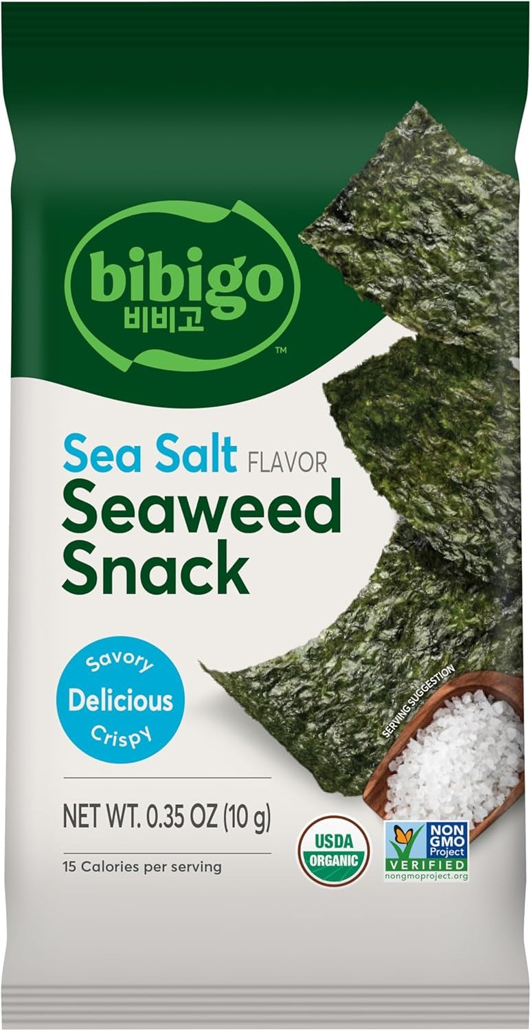 Sea Salt Seaweed Snack (12 Pack)