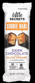 Dark Chocolate Cookie Bar With Salted Caramel