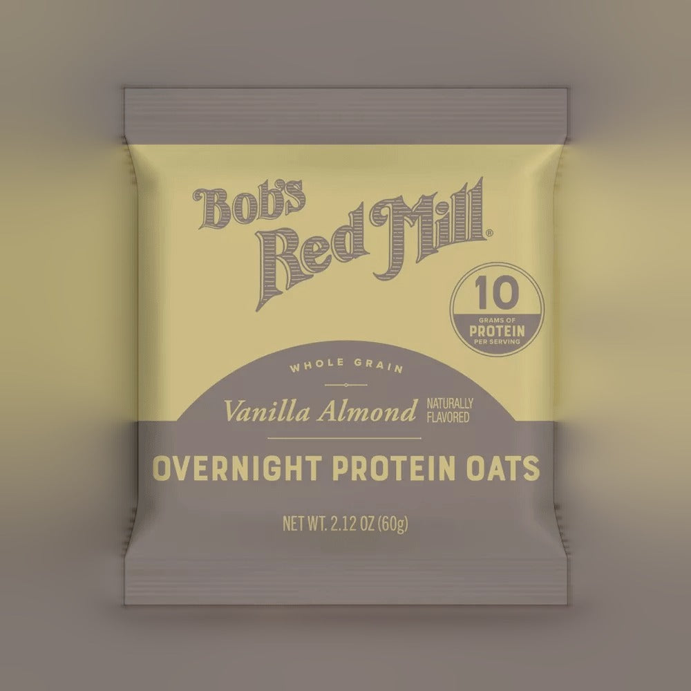 Vanilla Almond Protein Overnight Oatmeal