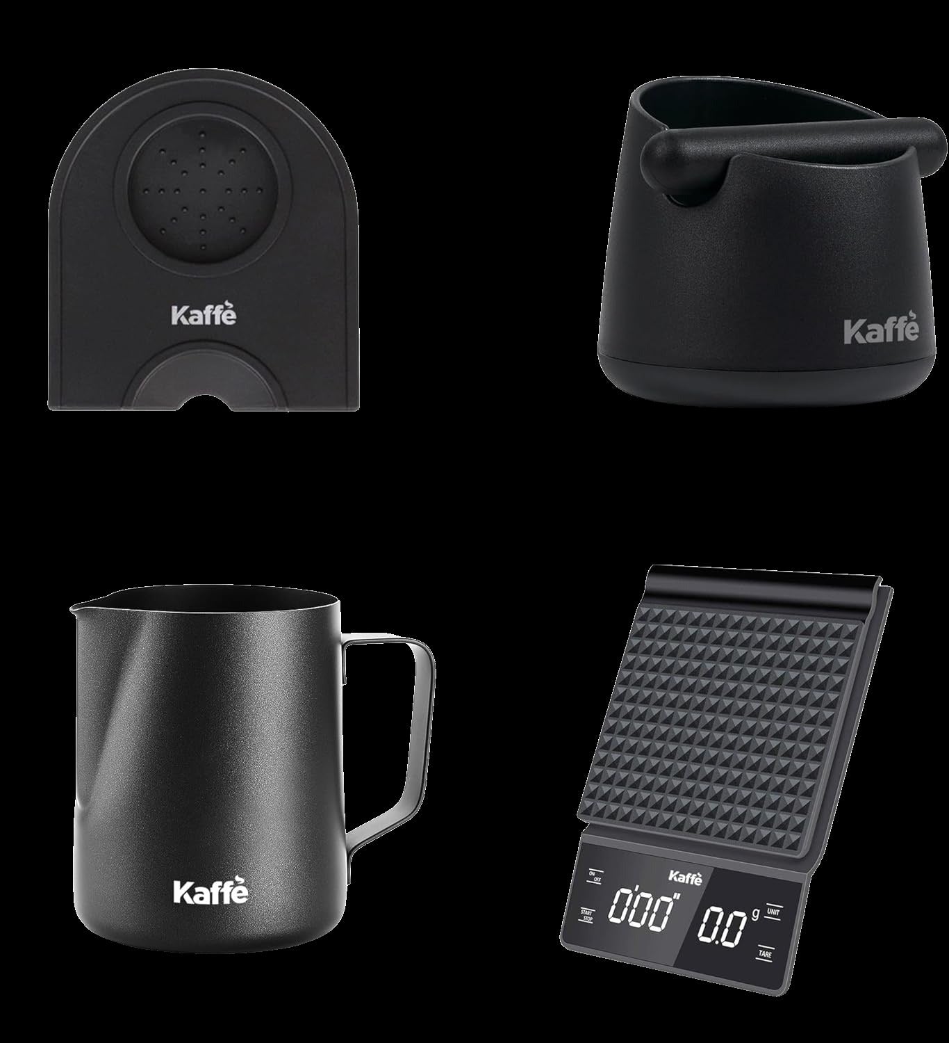 Espresso Tool Kit Set consisting of 4 pieces