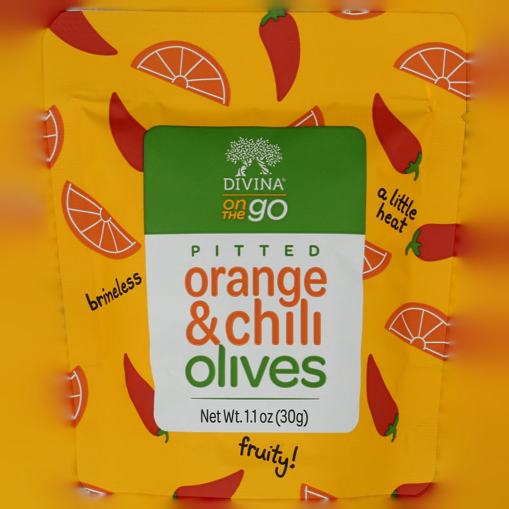 Orange & Chili Olives (10 Pack)