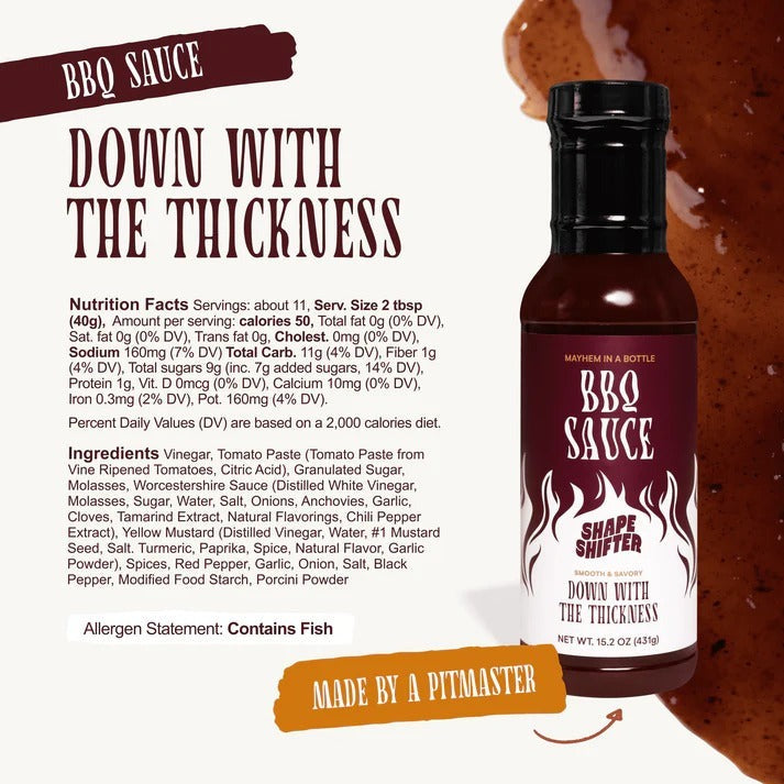 Down With The Thickness BBQ Sauce